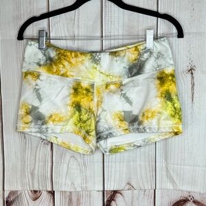 Fleo tie dye workout shorts